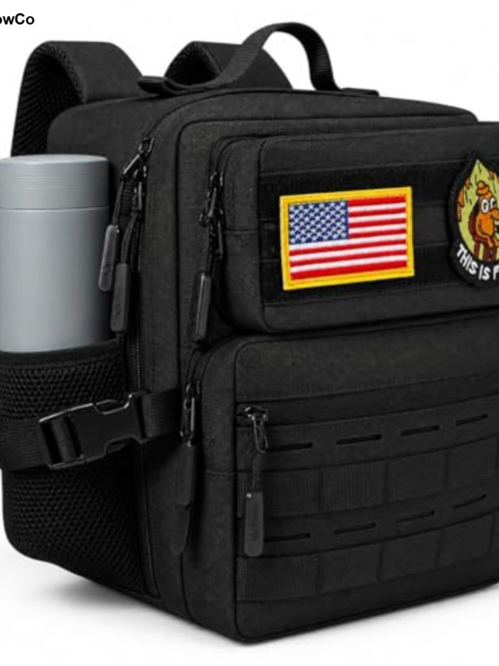 9L Mini Tactical Backpack Molle Daypack Nylon Military Hiking Gym Bag